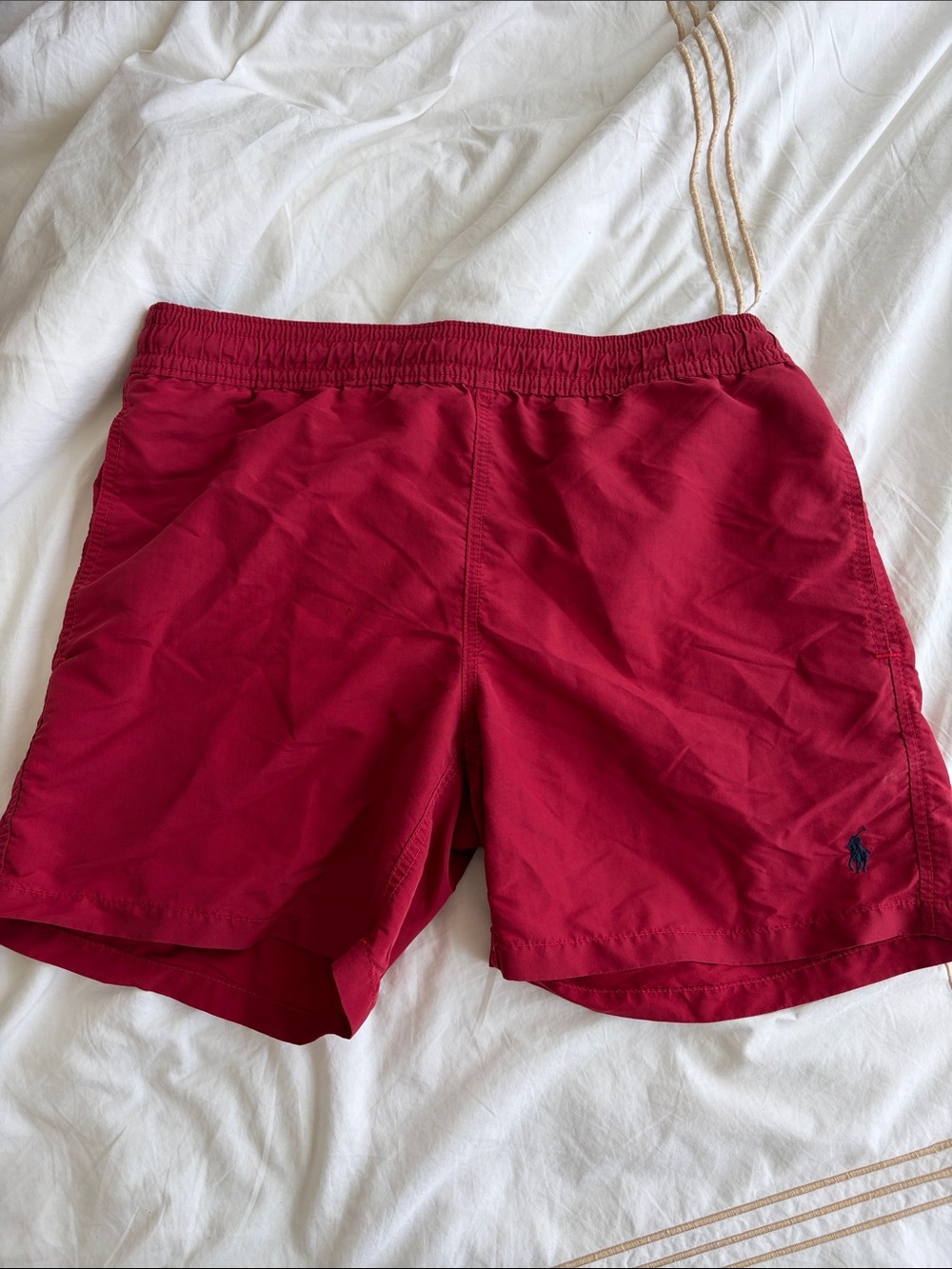Polo by Ralph Lauren Red Men's Swim Trunks